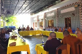 Ban Trị sự Phật giáo huyện Long Điền họp về nhân sự nhiệm kỳ 2021-2026