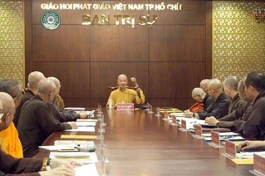 Ban Thường trực Ban Trị sự TP.HCM họp, triển khai công tác tổ chức Đại lễ Phật đản
