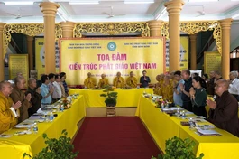 Ban Văn hóa Trung ương, Ban Trị sự GHPGVN tỉnh Bình Định đã tổ chức buổi tọa đàm “Đề án di sản kiến trúc tại tỉnh Bình Định”