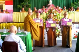 Trường Trung cấp Phật học tỉnh Bến Tre khai giảng năm thứ III khóa I