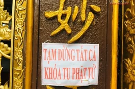 Bến Tre: Ban Trị sự tỉnh đề nghị các tự viện treo biển dừng tập trung Phật tử