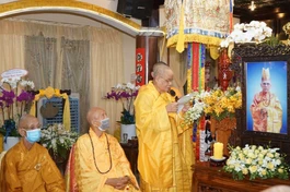 Hòa thượng Thích Thiện Toàn dâng lời tưởng niệm Hòa thượng Thích Từ Hoa