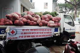  Người dân huyện Chư Păh (Gia Lai) với những chuyến nông sản hỗ trợ TPHCM