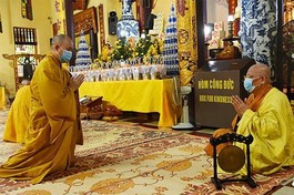 Trung ương GHPGVN đề nghị các trường hạ, học viện Phật giáo thực hiện nghiêm quy định 5K