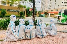Tình nguyện viên ở tuyến đầu đều mang trong mình lý tưởng sống đẹp vì tha nhân