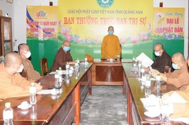Ban Thường trực Ban Trị sự Phật giáo tỉnh triển khai công tác Phật sự trong thời gian tới