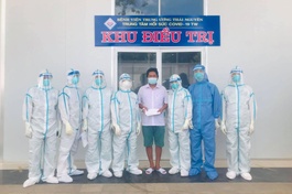 Chư Tăng tình nguyện viên Phật giáo tỉnh Nam Định (đợt 1) phục vụ tại tỉnh Long An