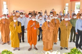 Đại hội đại biểu Phật giáo huyện Đông Hải lần thứ V nhiệm kỳ 2021-2026