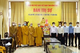 Ban Tôn giáo Chính phủ thăm, làm việc cùng Ban Trị sự Phật giáo tỉnh Đồng Nai