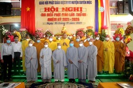 Tân Ban Trị sự GHPGVN huyện Xuyên Mộc nhiệm kỳ 2021-2026