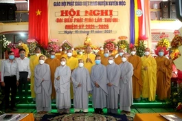 Tân Ban Trị sự GHPGVN huyện Xuyên Mộc nhiệm kỳ 2021-2026