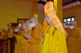 [Video] Trang nghiêm lễ tưởng niệm Phật hoàng Trần Nhân Tông và chư tôn tiền bối hữu công 