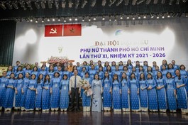 Ra mắt Ban Chấp hành Hội Liên hiệp Phụ nữ TP.HCM lần thứ XI (2021-2026)