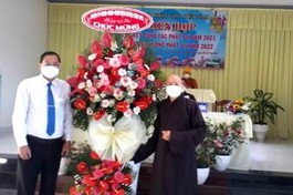 Bà Rịa - Vũng Tàu: Phật giáo huyện Châu Đức tổng kết hoạt động Phật sự năm 2021