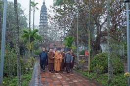 Hòa thượng Thích Thiện Nhơn tại chùa Phổ Minh