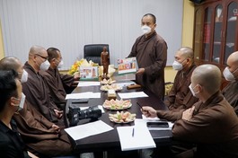 Ban Thông tin - Truyền thông tổng kết hoạt động Phật sự năm 2021