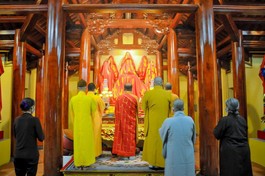 Lễ an vị chư Phật chùa Hoành Mô