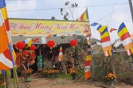 Đạo tràng Phước Bảo đón xuân