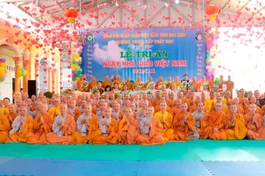 Trung cấp Phật học tỉnh Bạc Liêu trong ngày tri ân Ngày nhà giáo, tổ chức tại chùa Giác Hoa