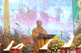 Chùa Tân Hải kỷ niệm ngày Đức Phật Thích Ca Mâu Ni nhập Niết-bàn