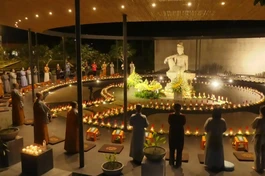 Thiền viện Trúc Lâm Bình Phước hoa đăng kỷ niệm khánh đản Đức Bồ-tát Quán Thế Âm