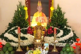 Gia Lai: Lễ tưởng niệm Tiểu tường Trưởng lão Hòa thượng Thích Từ Hương tại chùa Bửu Nghiêm