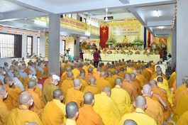 Lễ bế mạc Đại giới đàn Niệm Nghĩa