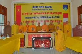 Đại đức Thích Đồng Thuận, tân trụ trì chùa Bình Quang 