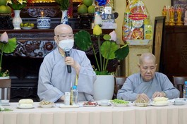 Ni trưởng Thích nữ Như Xuân, Ni trưởng Thích nữ Từ Nhẫn chủ tọa buổi họp