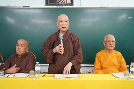 Hòa thượng Thích Bảo Nghiêm chủ trì hội nghị triển khai công tác tổ chức đại hội