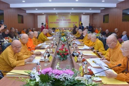 [Video] Ban Thường trực Hội đồng Trị sự GHPGVN thông qua đề án Đại hội Phật giáo toàn quốc lần IX