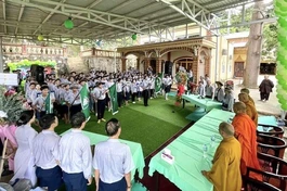 Gia đình Phật tử TP.Vũng Tàu khai mạc trại Lục Hòa VIII