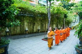 Đà Nẵng: Ban Tôn giáo Thành phố thăm và chúc mừng mùa An cư kiết hạ Phật giáo Nam tông