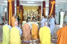 Phân ban Ni giới TP.Đà Nẵng thăm hỏi các chùa Ni