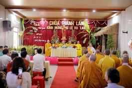 Chùa Thanh Lâm tổ chức Đại lễ Vu lan - Báo hiếu và dâng pháp y cúng dường đến Tăng Ni