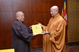 Hòa thượng Thích Thiện Minh, Trưởng ban Trị sự TP.Thủ Đức, Phó Trưởng ban Tăng sự nhận quyết định