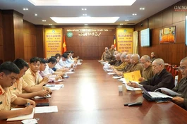 Họp liên ngành thảo luận, thống nhất các phương án về an ninh, trật tự chuẩn bị cho Đại lễ kỳ siêu tại Việt Nam Quốc Tự