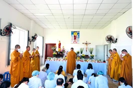 Khóa lễ cầu siêu tại Bệnh viện TP.Vũng Tàu