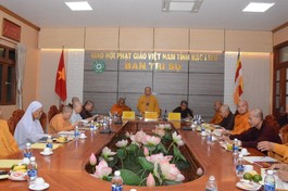 Ban Thường trực Ban Trị sự Phật giáo tỉnh Bạc Liêu triển khai các công tác Phật sự