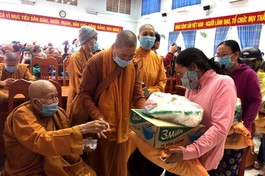 Ni giới Hệ phái Khất sĩ vận động cứu trợ đồng bào sau bão Noru tại các tỉnh miền Trung