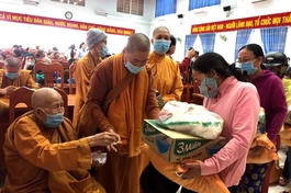 Ni giới Hệ phái Khất sĩ vận động cứu trợ đồng bào sau bão Noru tại các tỉnh miền Trung