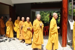 Chư tôn đức chứng minh lễ hiệp kỵ chư Tổ sư chùa Cổ Sơn