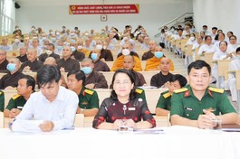 Các chức sắc, chức việc các tôn giáo tham gia khóa bồi dưỡng