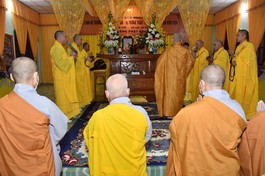 Lễ nhập kim quan Ni trưởng Thích nữ Liên Vân