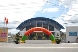 Trung tâm Văn hóa TP.Bà Rịa - nơi sẽ diễn ra Đại hội đại biểu Phật giáo tỉnh Bà Rịa - Vũng Tàu lần thứ VII - Ảnh: H.D