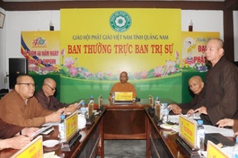 Quảng Nam: Ban Thường trực Ban Trị sự Phật giáo tỉnh triển khai nhiều hoạt động Phật sự trọng tâm