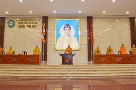 Chư tôn đức Ban Thường trực niệm Phật cầu gia hộ