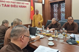 Ban Nghi lễ Đại hội cùng các thành viên trong Ban Nghi lễ phục vụ đại hội