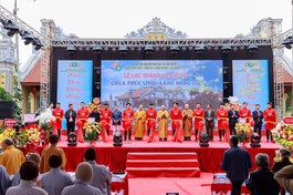 Hải Phòng: Lễ cắt băng khánh thành ngôi đại hùng bảo điện chùa Phúc Linh