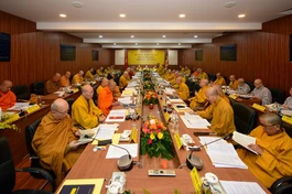 Phiên họp thứ nhất Ban Thường trực Hội đồng Trị sự tại Văn phòng Ban Thường trực phía Nam